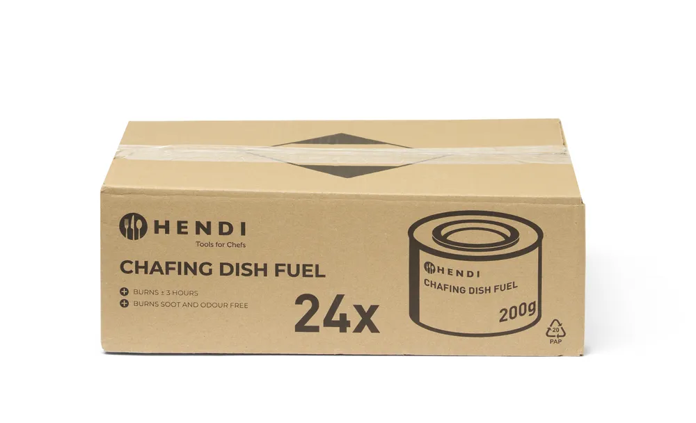Combustível Réchaud Etanol Sólido 200g – Caixa 24 Unidades