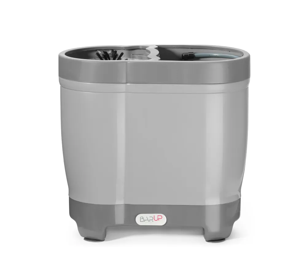 Lava copos automático para balcão, Ø50-140mm