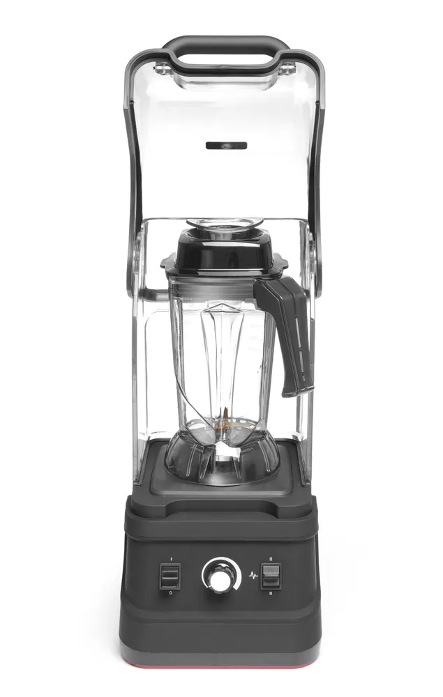 Liquidificador de Bar com Cobertura, 2.5L, 1680W, Preto