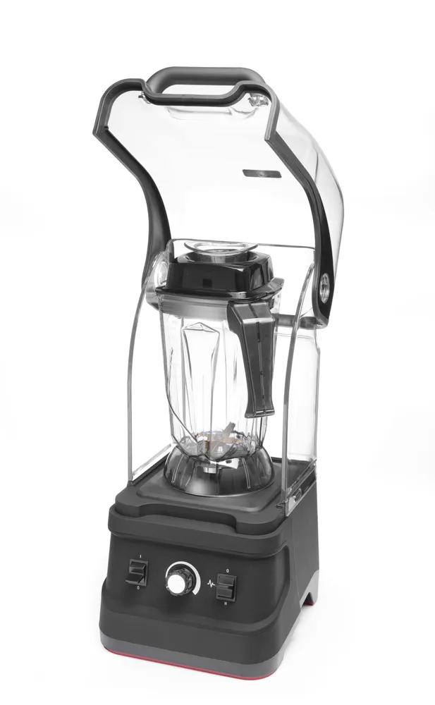 Liquidificador de Bar com Cobertura, 2.5L, 1680W, Preto