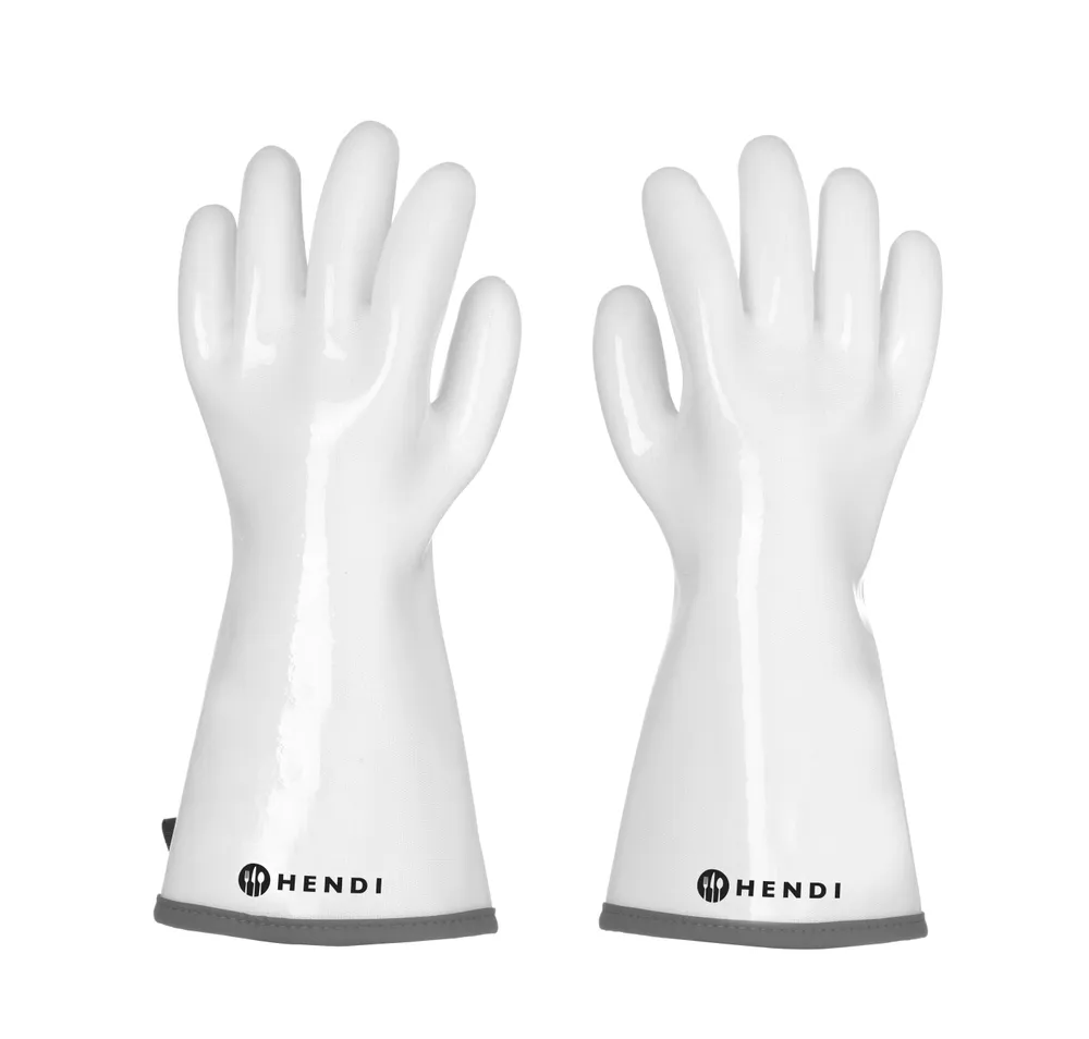 Luvas de Proteção Térmica com Silicone 330mm - Par para Cozinha Profissional