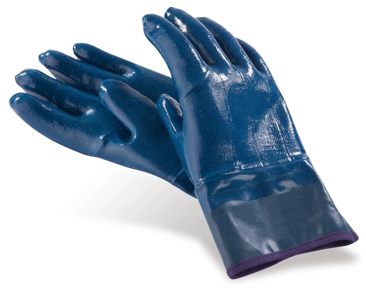 Luvas de Proteção Térmica Silicone e Algodão, Tamanho L