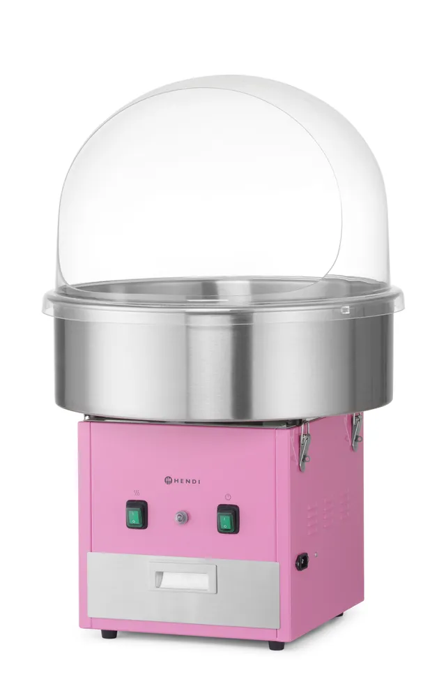 Máquina de Algodão Doce Elétrica 1130W 520x520mm