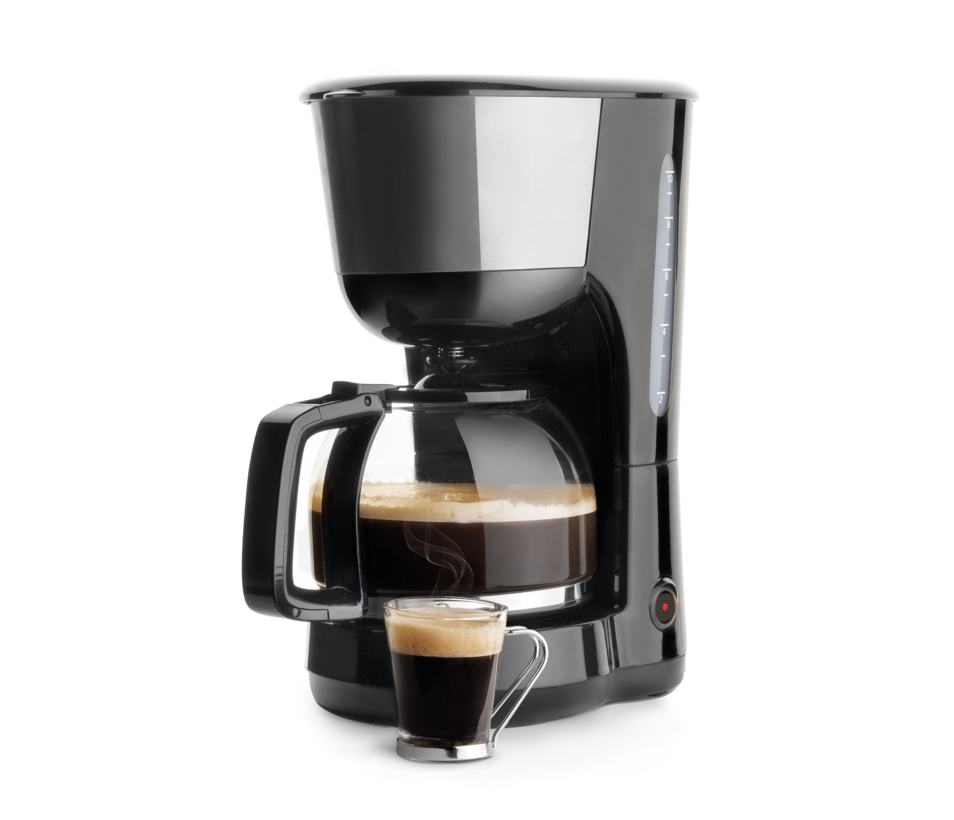 Máquina de Café de Gotejamento Elétrica 1.25L para Balcão