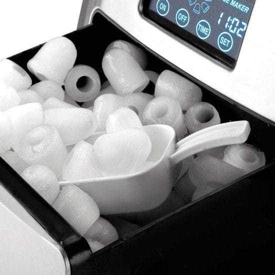 Máquina de Cubos de Gelo Elétrica 10-15 kg/dia | Bancada