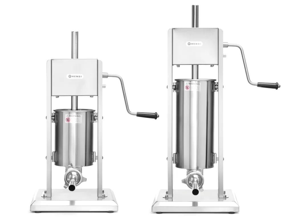 Máquina de Enchidos 3L Manual Aço Inoxidável Profissional