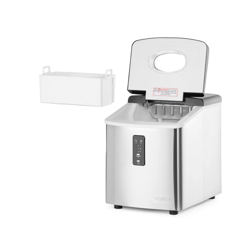 Máquina de Gelo Compacta 12 kg/24h - Cubos Bala - 230V