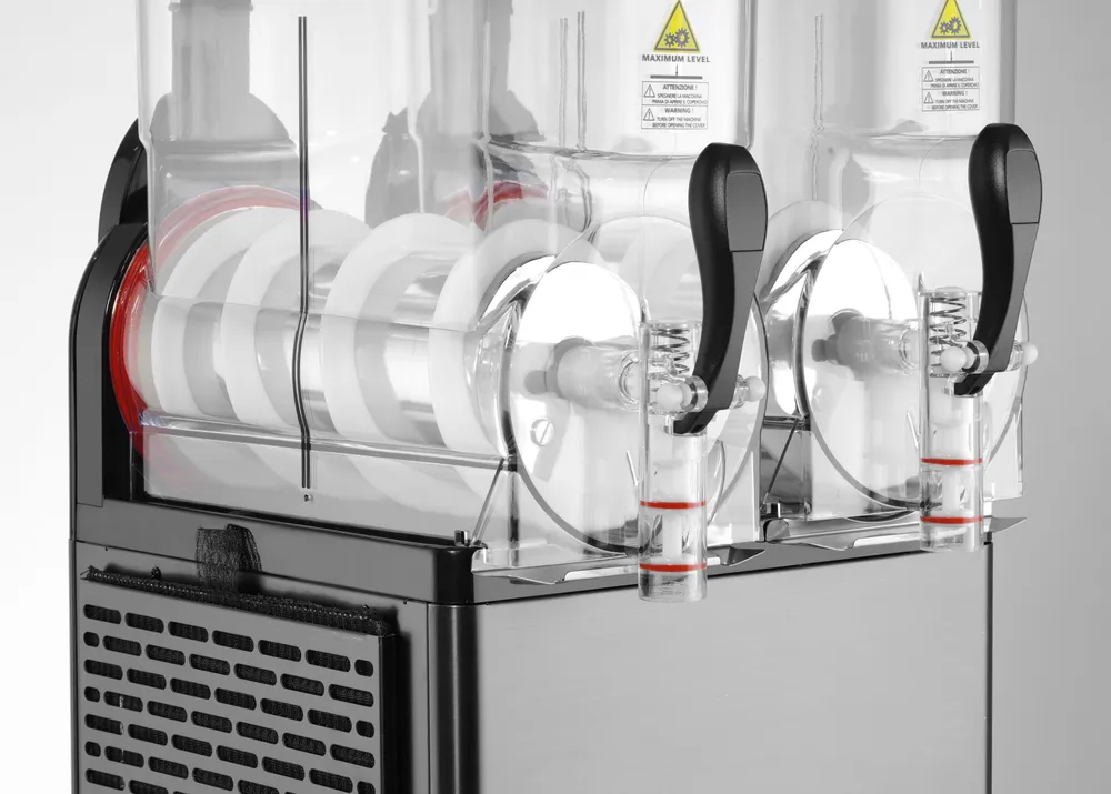 Máquina de Granizados Duplo Tanque 24L Elétrica