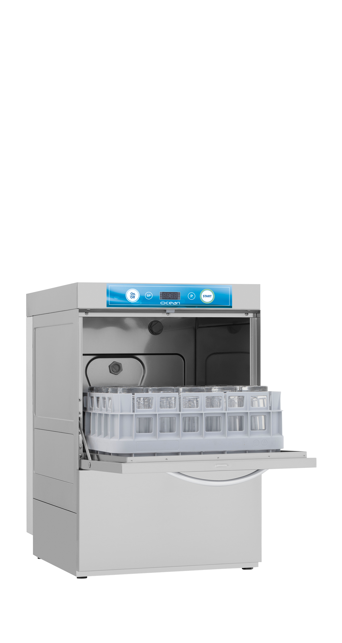 Máquina de Lavar Loiça Industrial Compacta 43.6cm