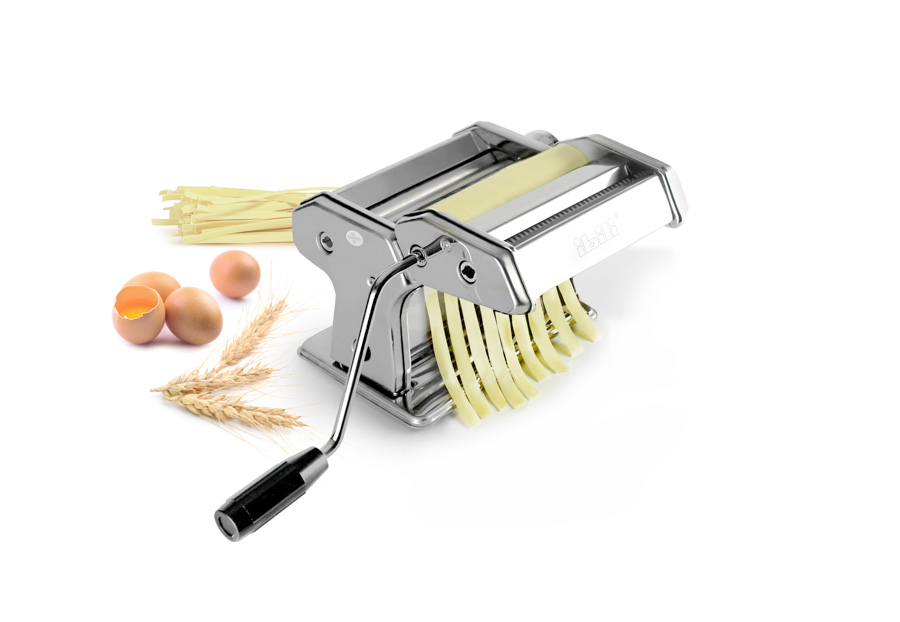 Máquina de Massa Fresca Manual com 9 Níveis de Espessura