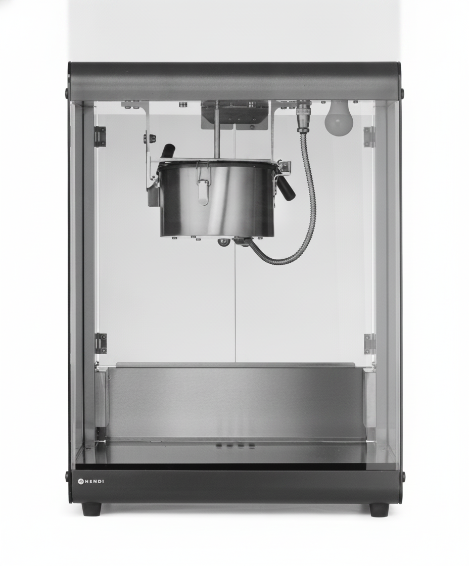 Máquina de Pipocas Elétrica 80L - 560x445x775mm