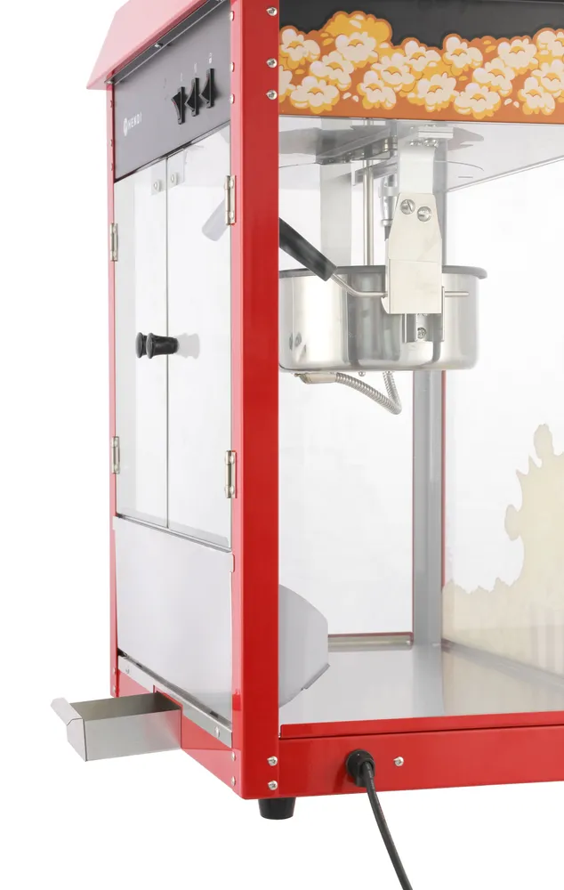 Máquina de Pipocas Elétrica 1500W, 574x420x778mm