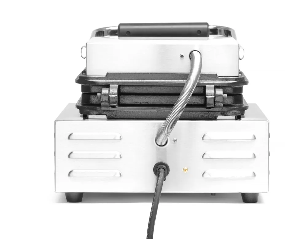 Máquina de Waffles Bruxelas 2200W - 330x520x560mm