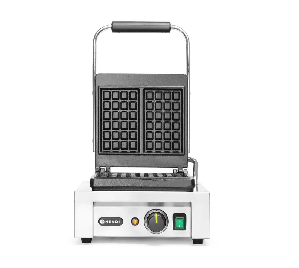 Máquina de Waffles Liège Elétrica 1500W Profissional