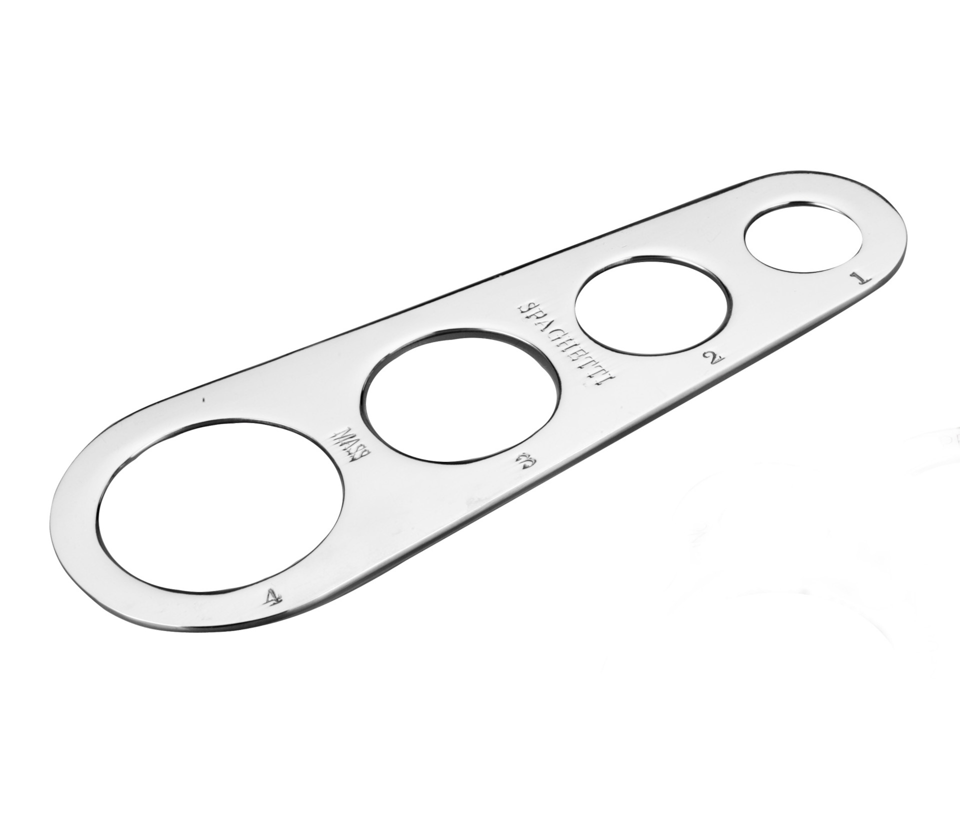 Medidor de Massa Inox com 4 Medidas para Pastelaria Profissional