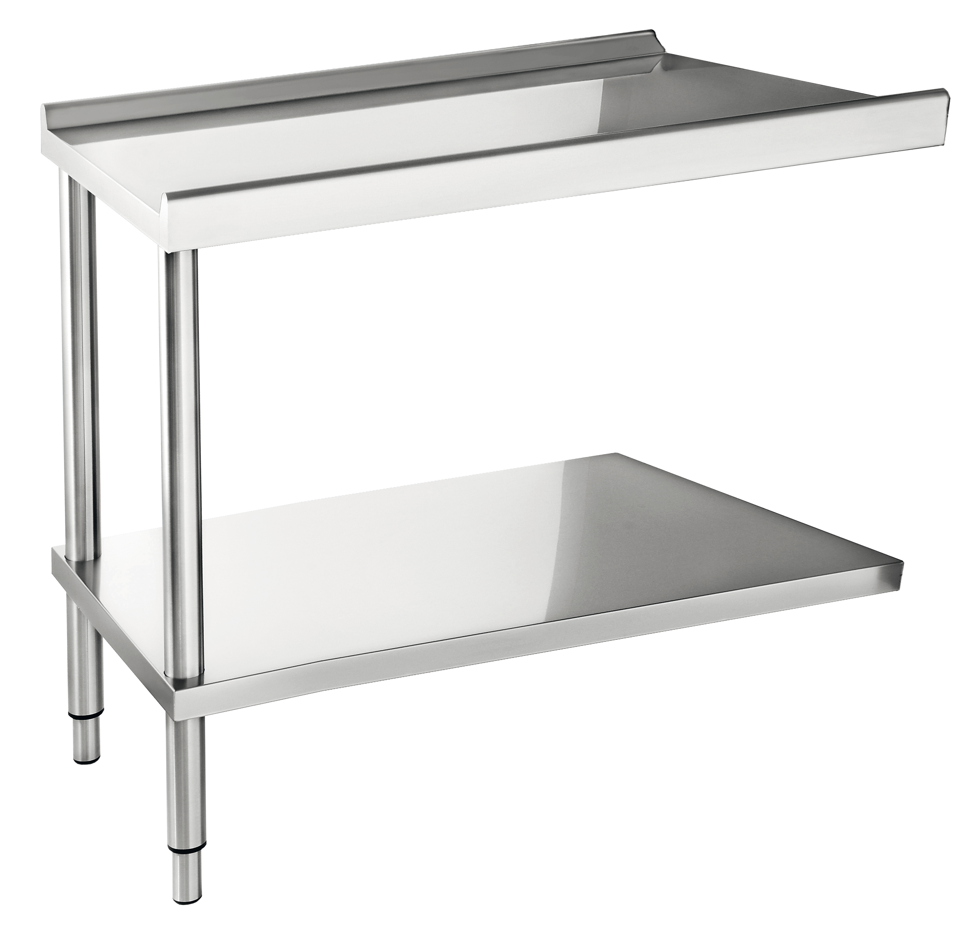 Mesa de Apoio para Máquina de Lavar Loiça 645 mm Aço Inoxidável