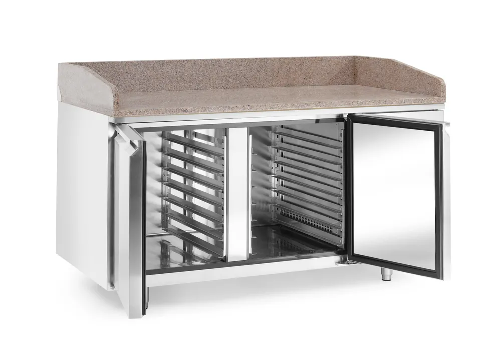Mesa de Arrefecimento 2 Portas 250L com Bancada Granito 1510mm 230V