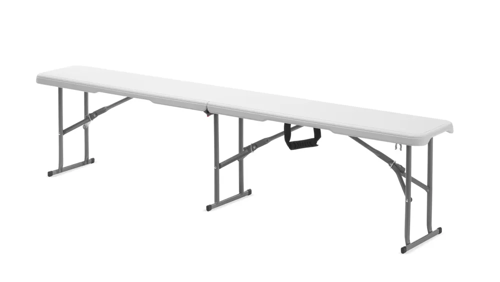 Bancada Auxiliar Dobrável 1830x300mm para Buffet e Eventos