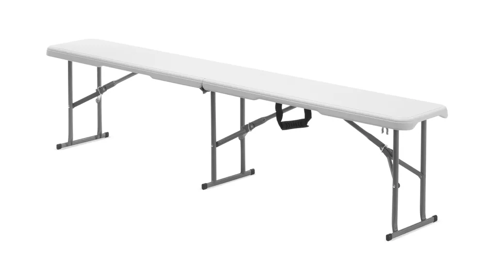 Bancada Auxiliar Dobrável 1830x300mm para Buffet e Eventos
