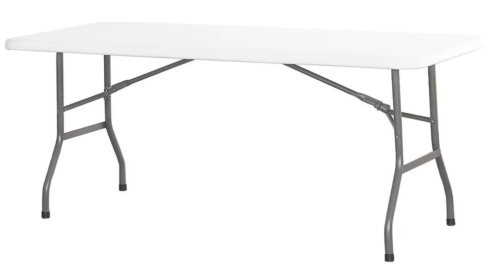 Mesa de Buffet Dobrável 870x870x740mm para Catering e Eventos