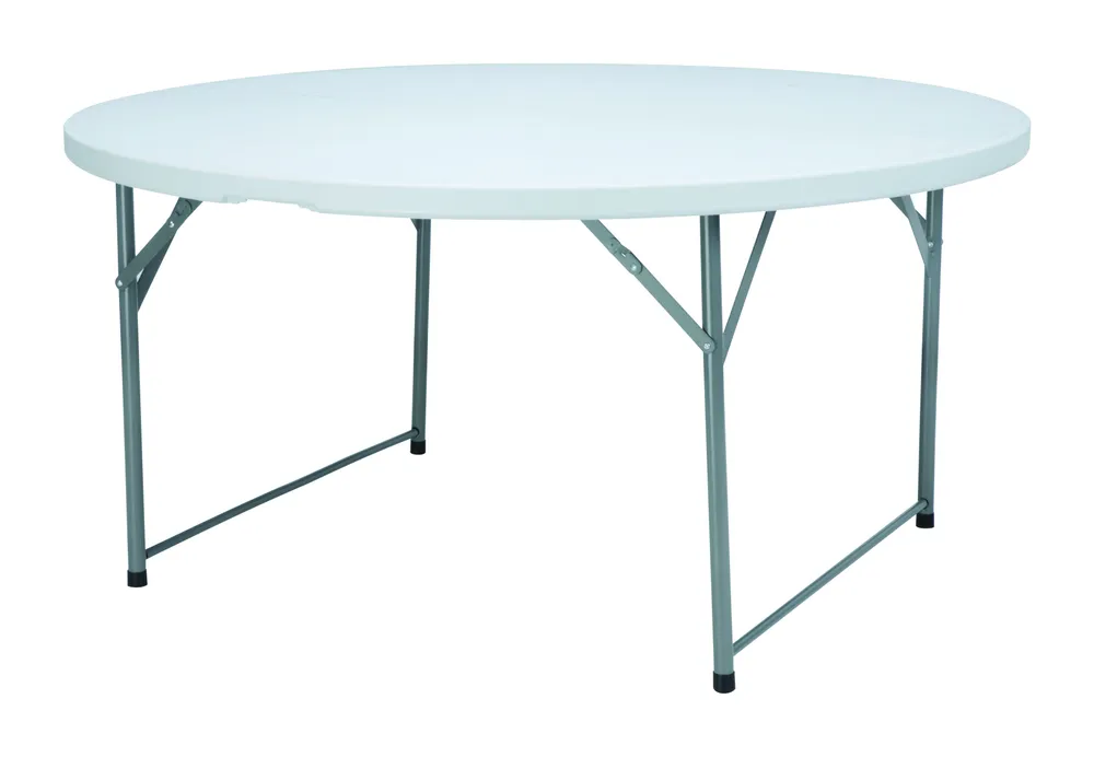 Mesa de Buffet Redonda Dobrável ø1500mm para Eventos