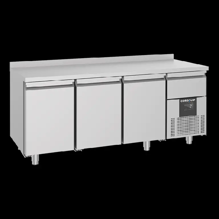 Mesa Refrigerada Gastronorm 2 Portas + Gavetas -1865mm