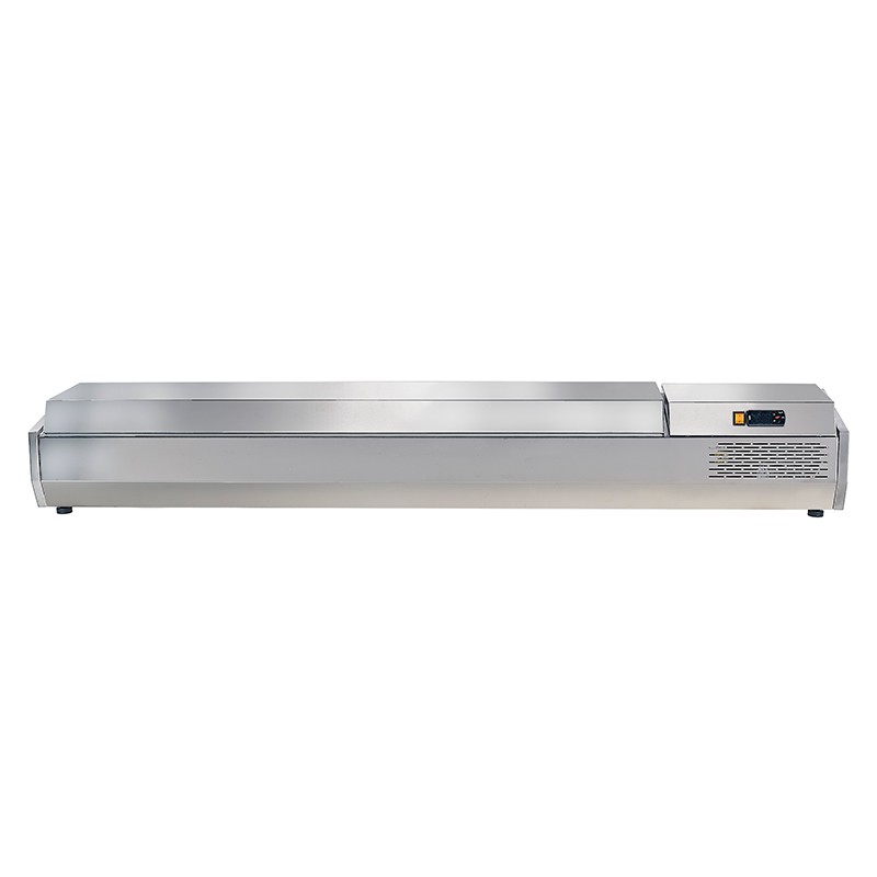 Mesa Refrigerada de Preparação de Pizza com Tampo de Granito 1792mm