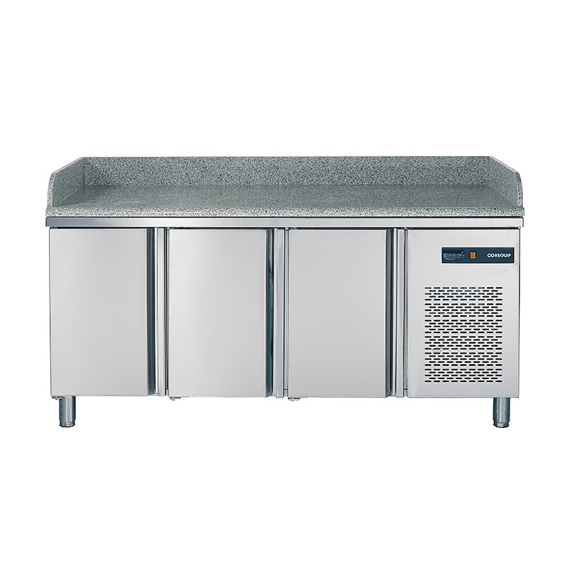 Mesa Refrigerada de Preparação de Pizza com Tampo de Granito 1792mm