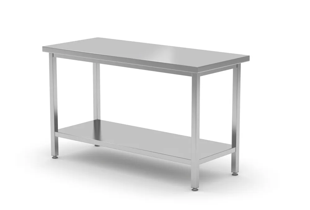 Mesa de Trabalho Central Inox 1400x600mm Profi Line