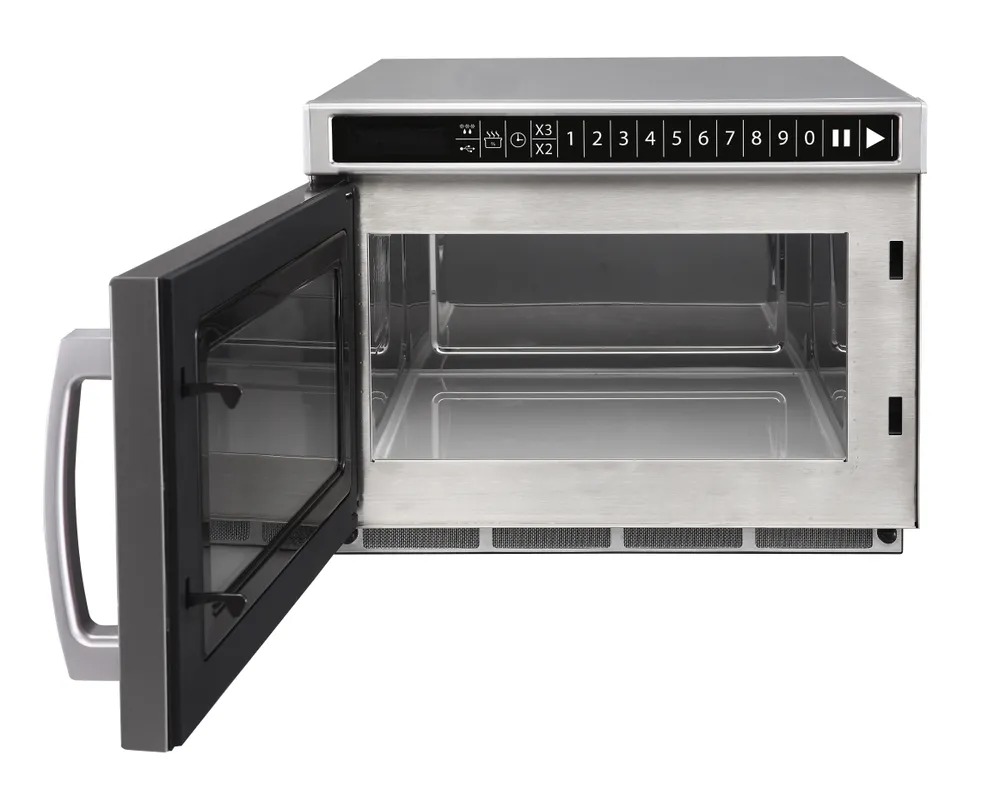 Micro-ondas Programável USB 1800W, 18L para Cozinha Profissional