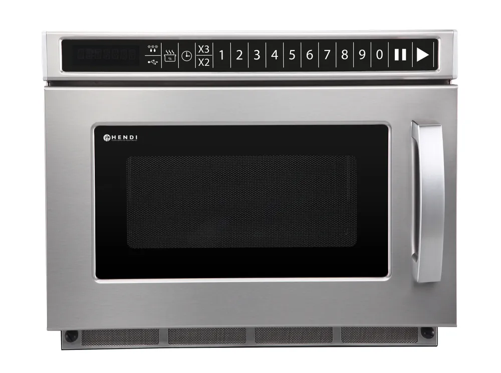 Micro-ondas Programável USB 1800W, 18L para Cozinha Profissional