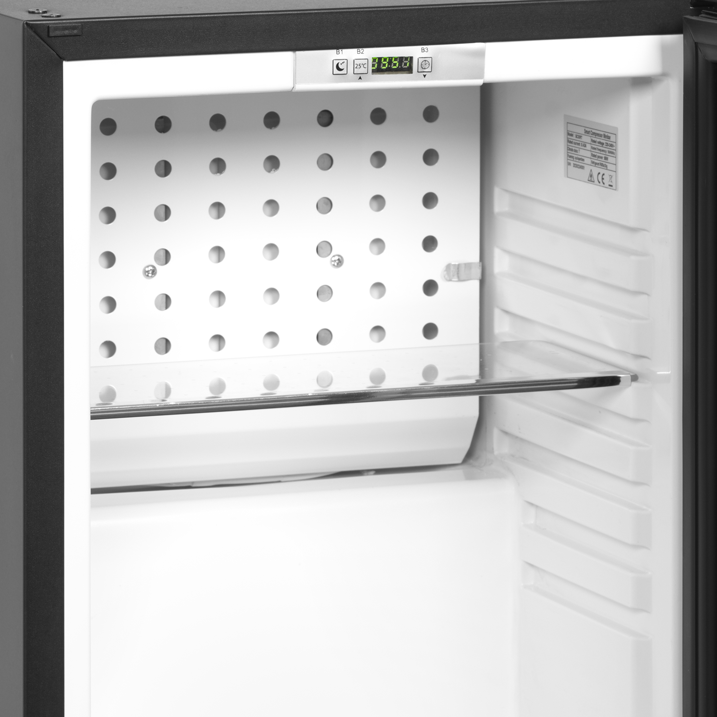 Mini-bar Refrigerado 24L com Porta de Vidro e Baixo Ruído