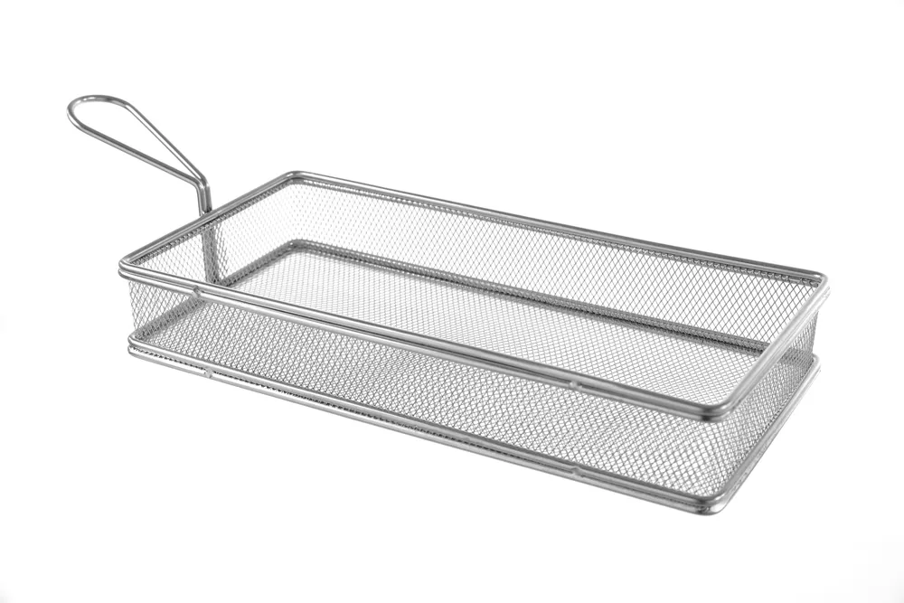 Cesto de Fritar Miniatura 255x135x45mm para Serviço de Mesa