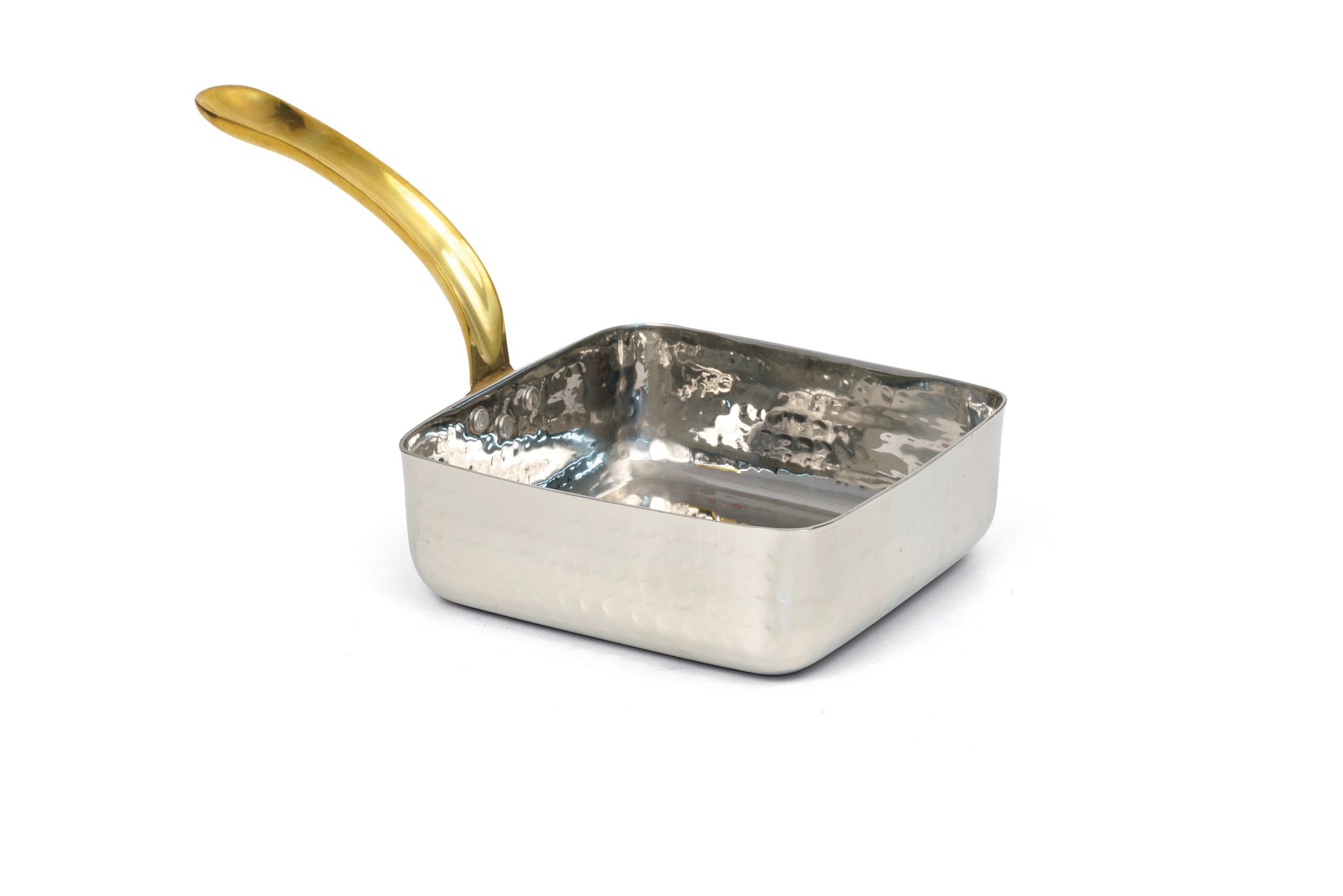 Mini Frigideira Quadrada 14 cm para Serviço de Mesa