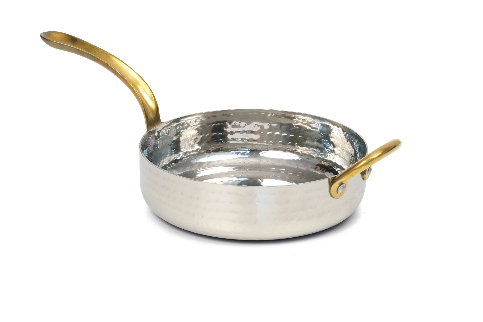 Mini Frigideira Redonda 15.5cm Aço Inoxidável 0.8L