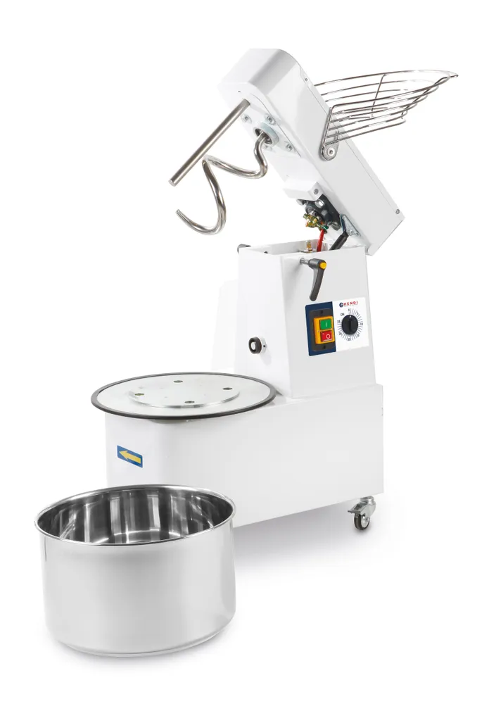 Misturador Espiral 10L, 35 kg/h, Cabeça Elevável e Taça Removível