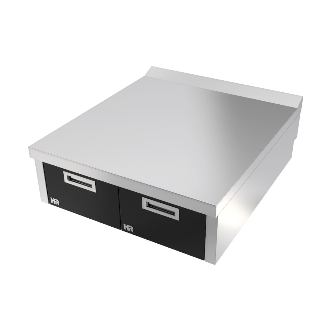 Módulo Neutro Inox com Gaveta 800mm Linha 900