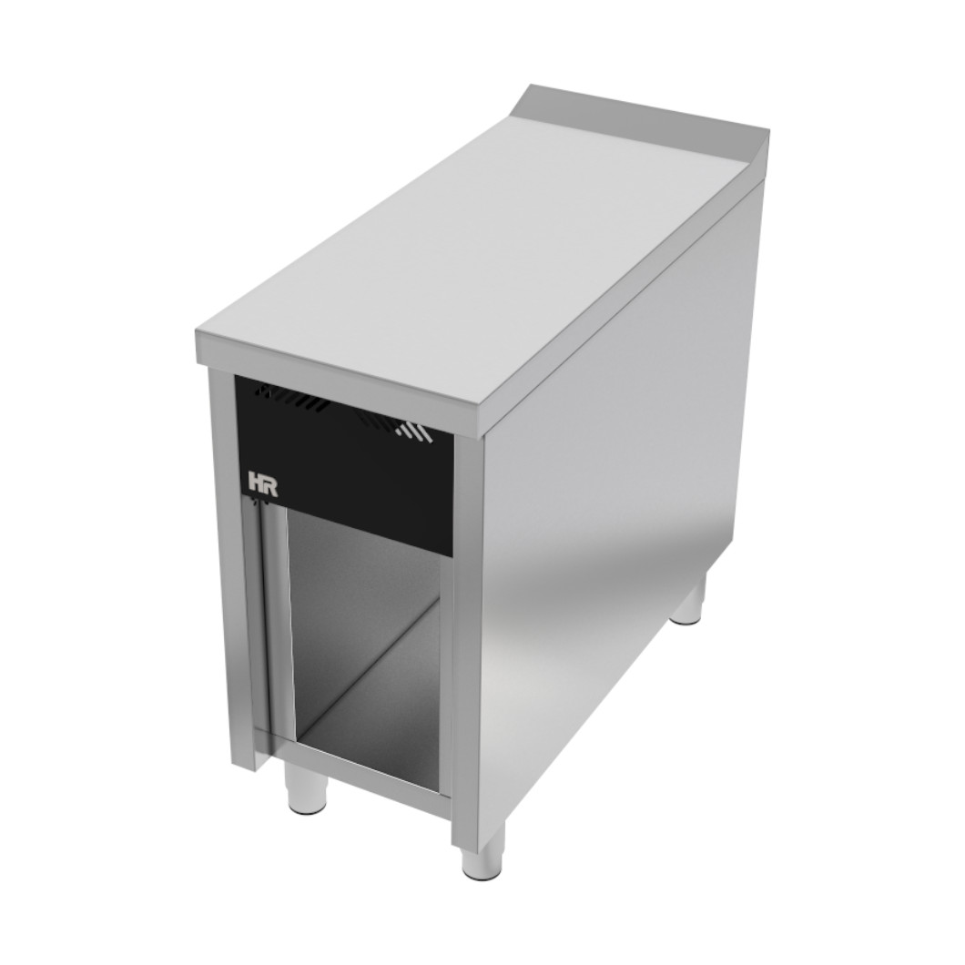 Módulo Neutro Inox Linha 900 – 400mm Sem Gaveta