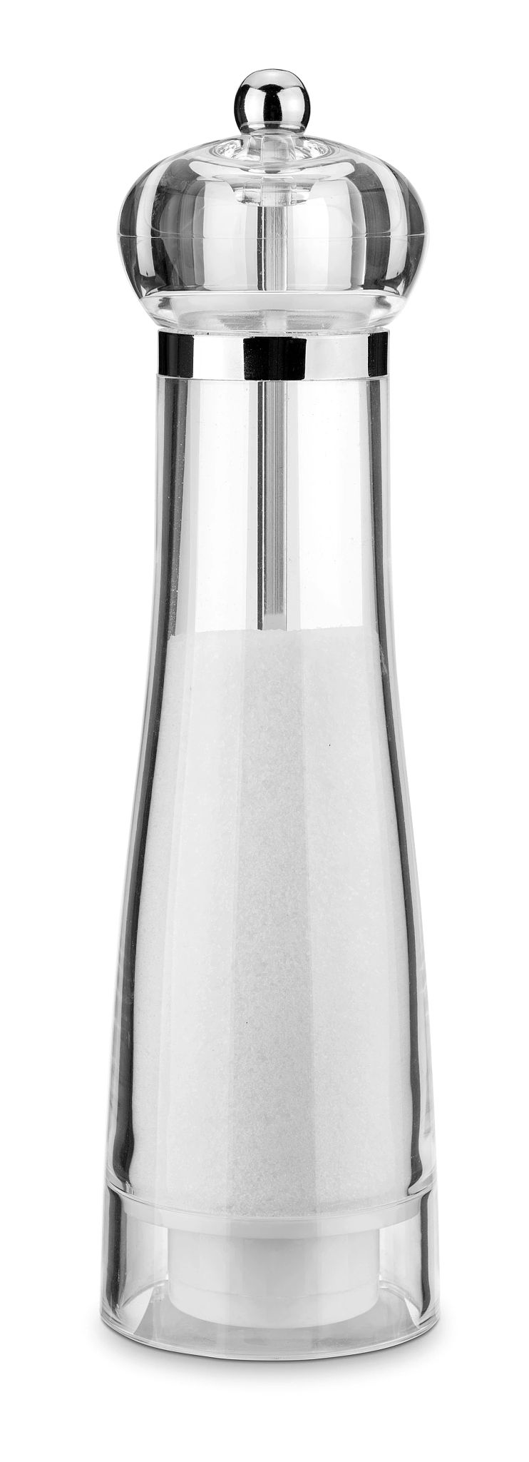 Moinho de Sal Acrílico Transparente 22 cm