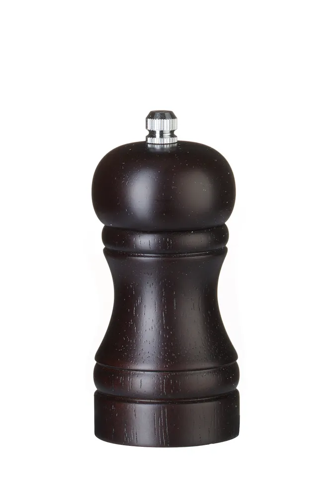 Moinho de Sal Madeira Escura ø50x113mm para Mesa