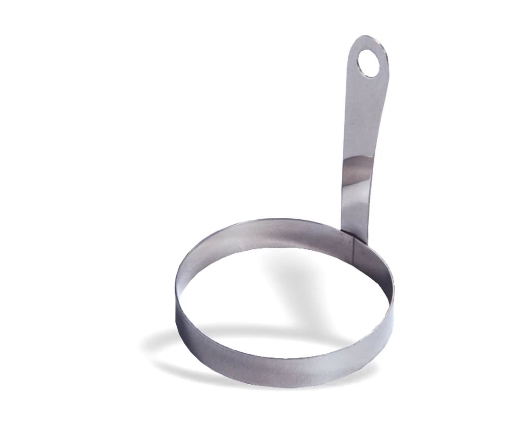 Molde Redondo para Ovo de 8.5 cm em Aço Inoxidável