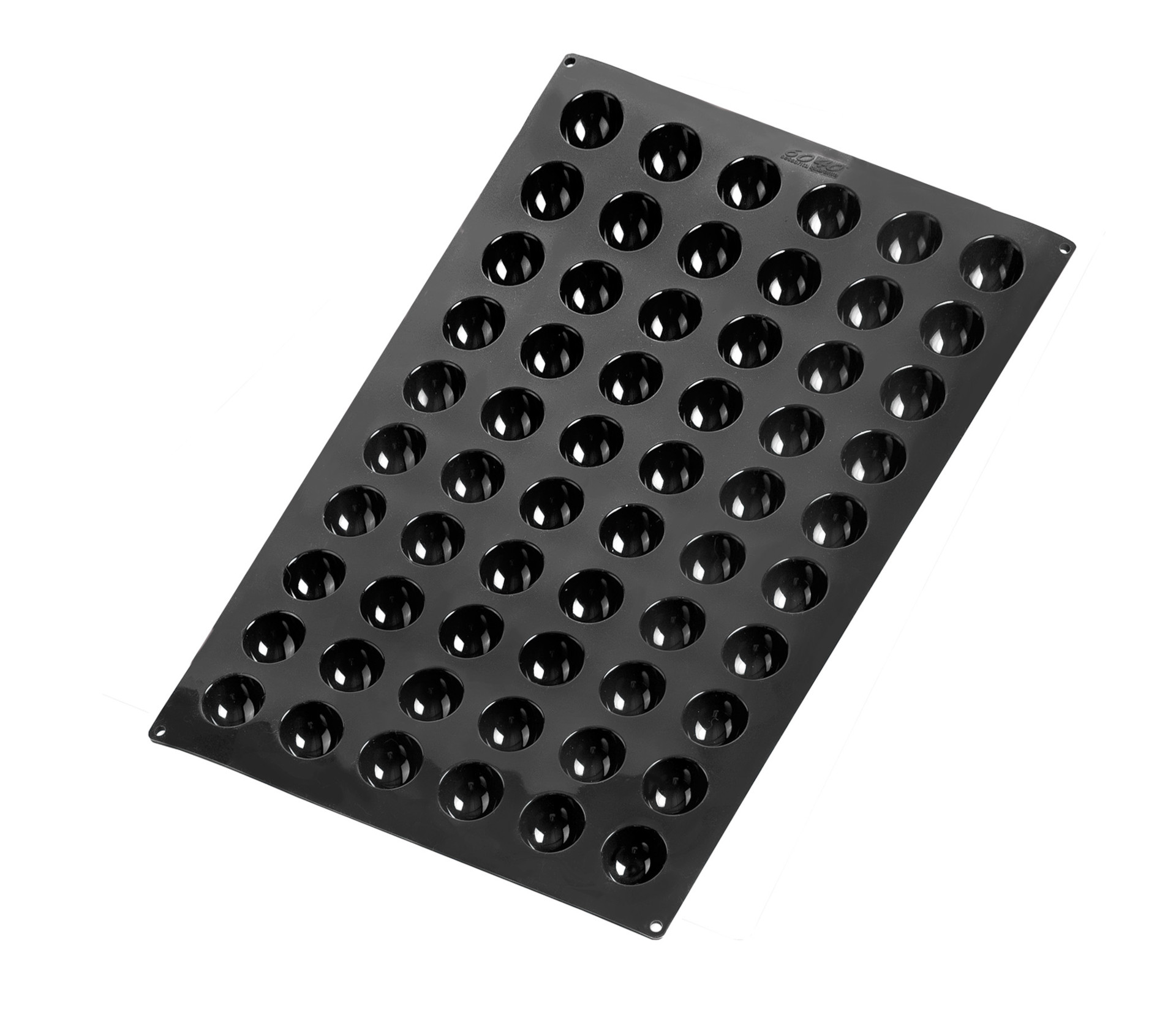 Molde Semi-esférico Silicone 60 Cavidades 60x40 cm