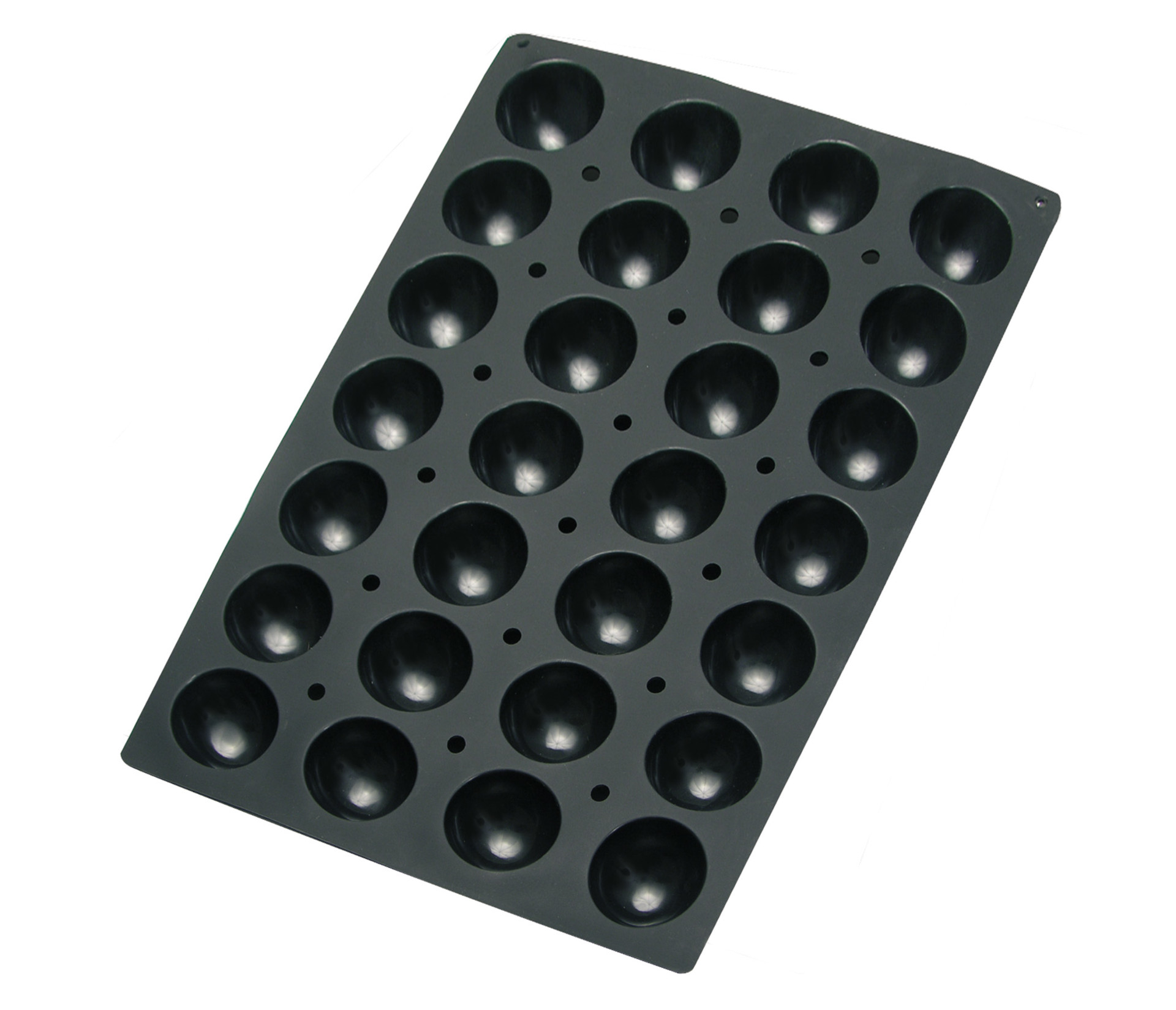 Molde Semiesferas Silicone 28 Cavidades 60x40 cm