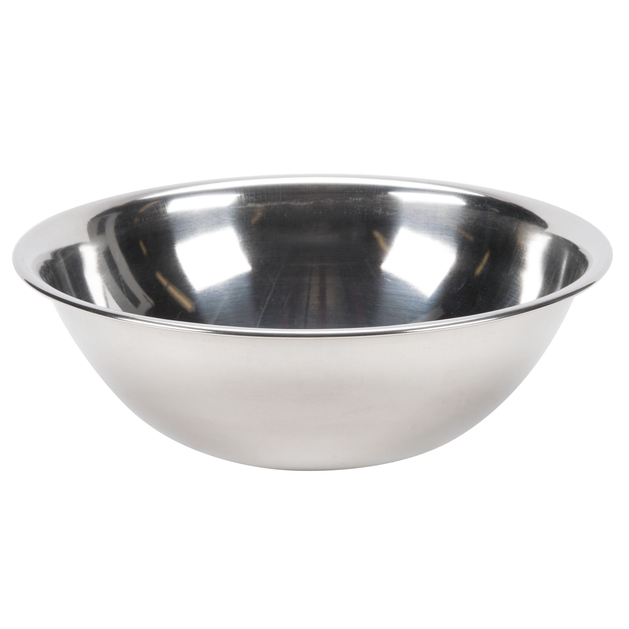 Taça Semi-esférica Inox 24 cm 2.8 L para Pastelaria