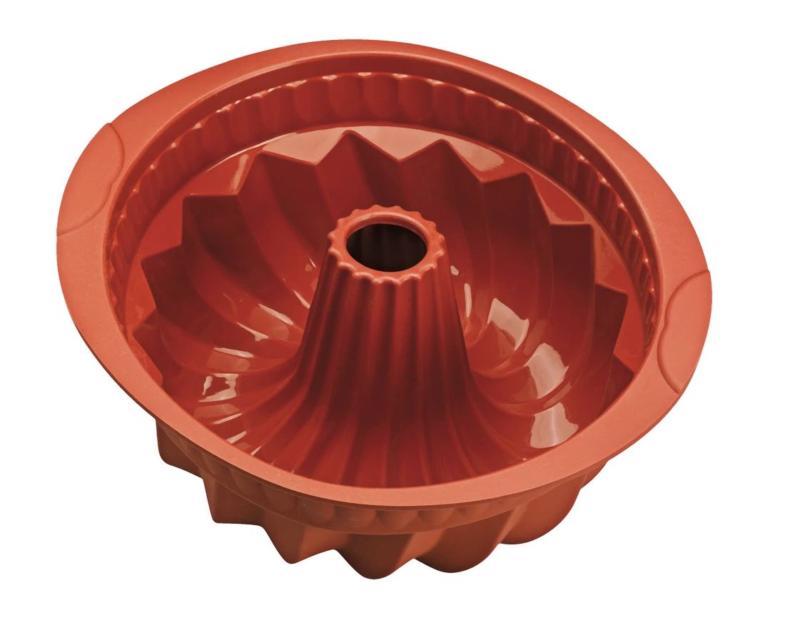 Molde Savarin Silicone Alto 22,5 cm Diâmetro