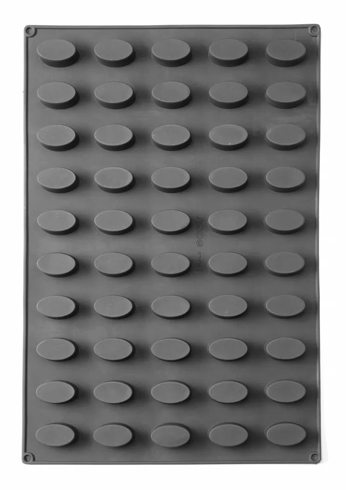 Molde de Silicone Oval Profissional 570x375mm - Cozedura e Congelação