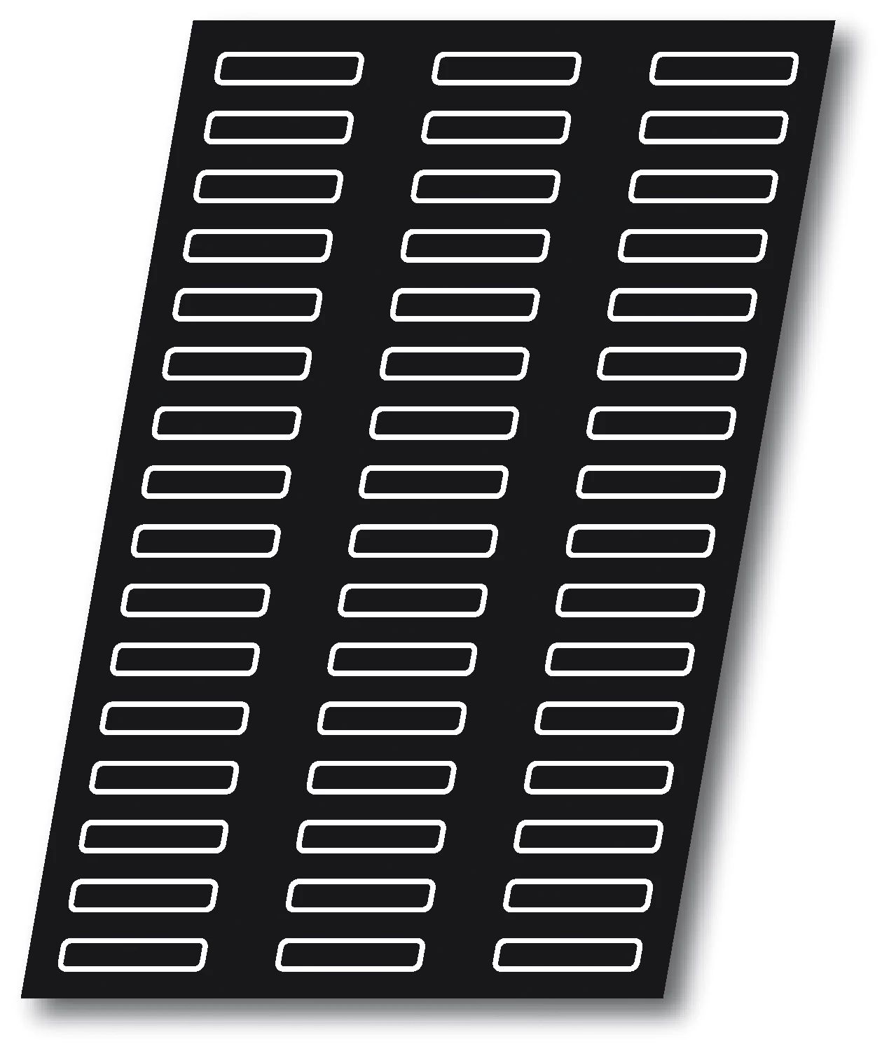 Molde Silicone Fibra Vidro Semi-cilindros 8,5 cm