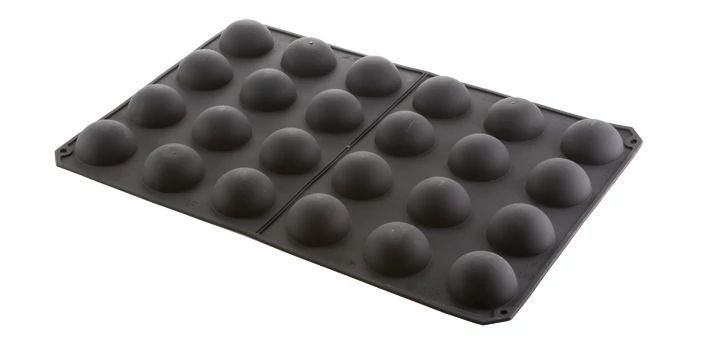 Molde Silicone Semi-esferas 7cm - 60x40cm