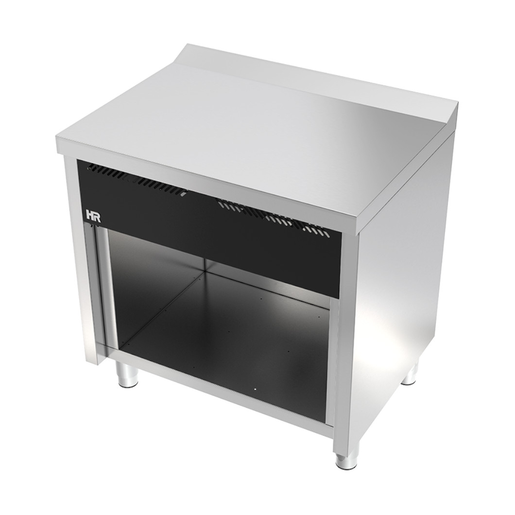 Móvel Neutro Inox 800x600mm com Armário Linha 600