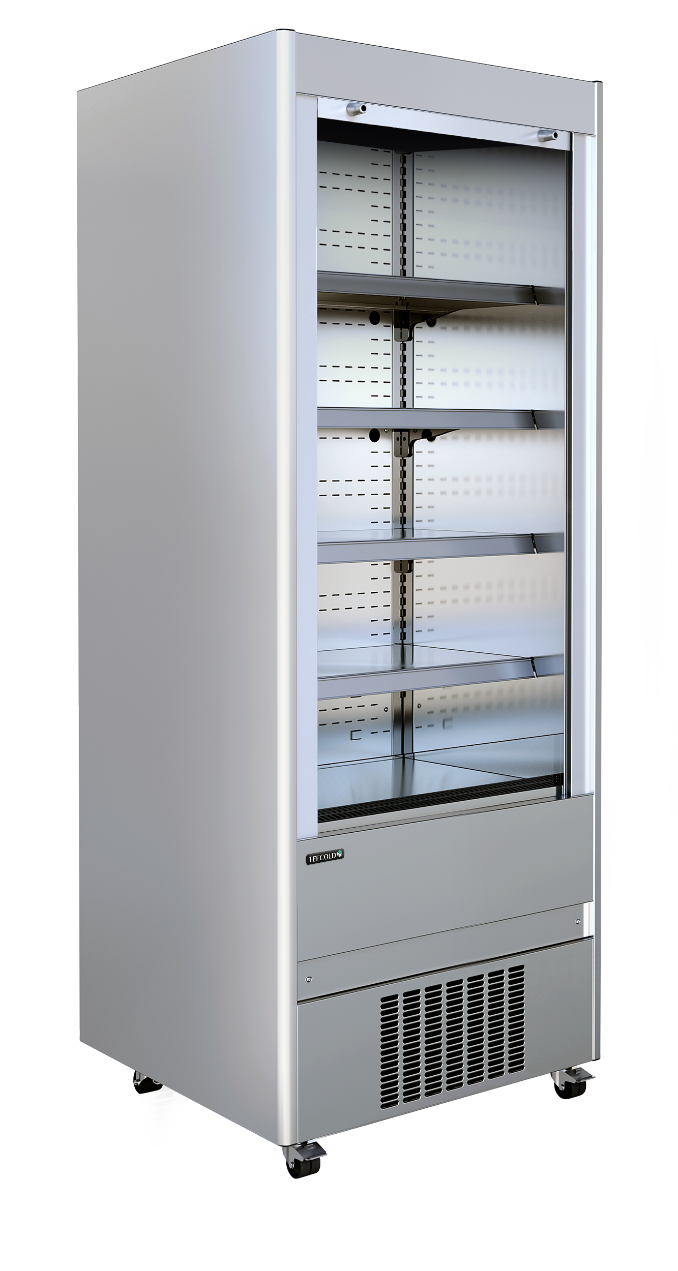 Mural Expositor Refrigerado Aço Inox 868mm MCX90M